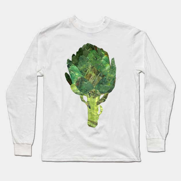 Artichoke heart Long Sleeve T-Shirt by Babban Gaelg